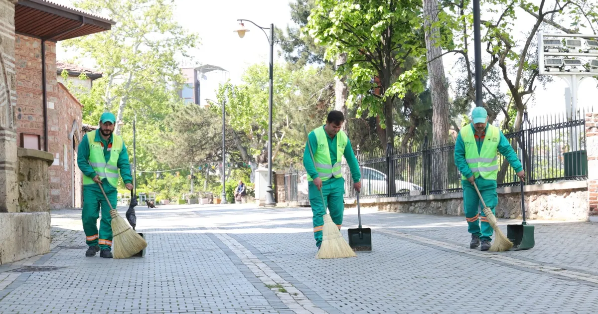 Bursa Osmangazi'nin UNESCO mirası alanlarında titiz mesai