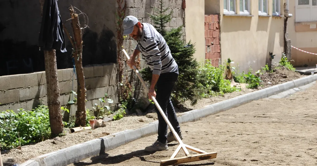 Giresun'da altyapı ve üstyapı çalışmaları sürüyor
