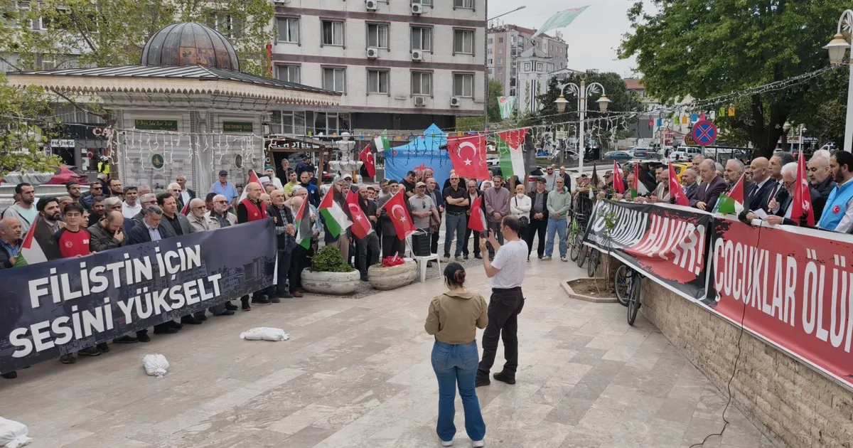Bursa Gemlik’ten dünyaya Sumud çığlığı!