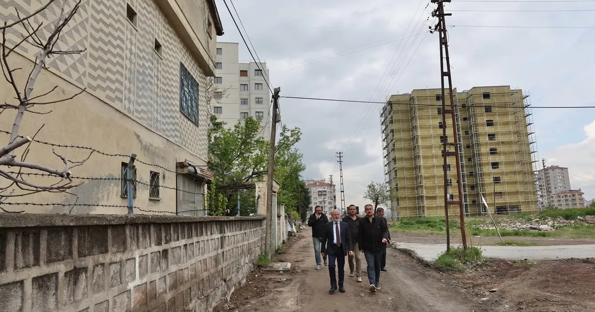 Kayseri Kocasinan'da model mahalle hedefiyle dönüşüm