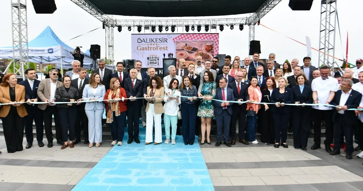 Uluslararası Balıkesir GastroFest'e miting gibi açılış - Gündem Haberleri