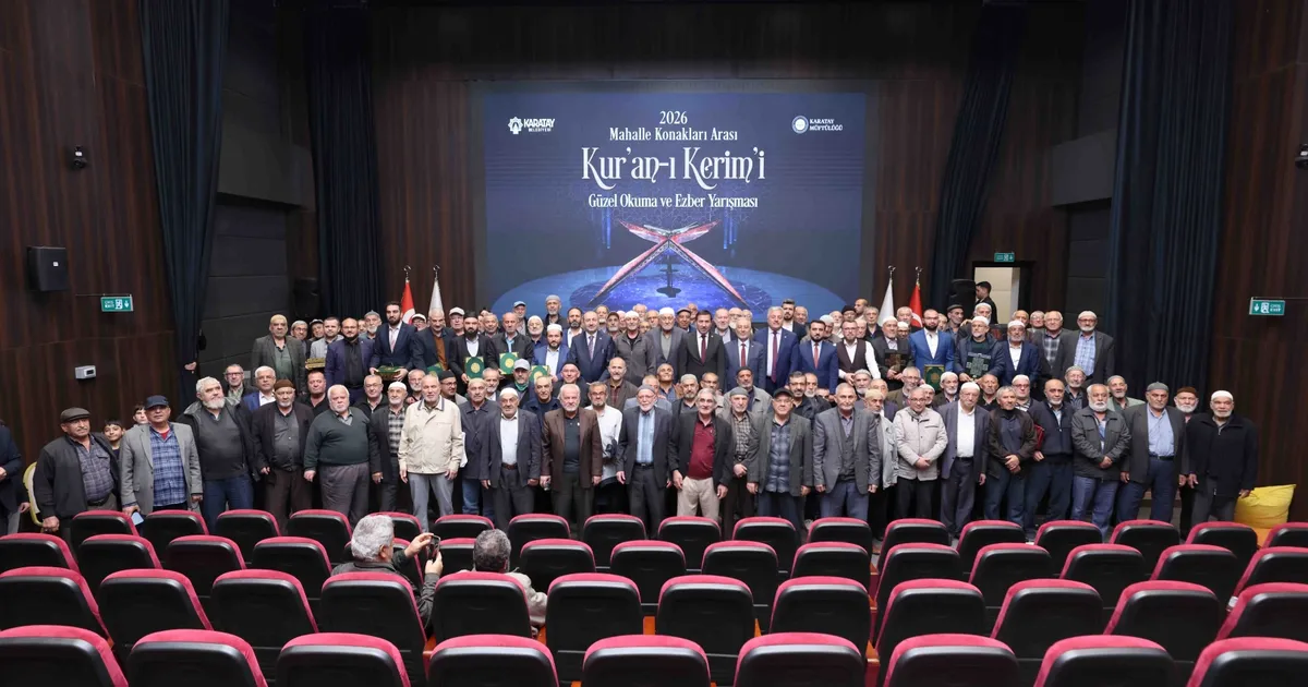 Konya Karatay'da 294 kursiyerin katıldığı yarışmada final heyecanı