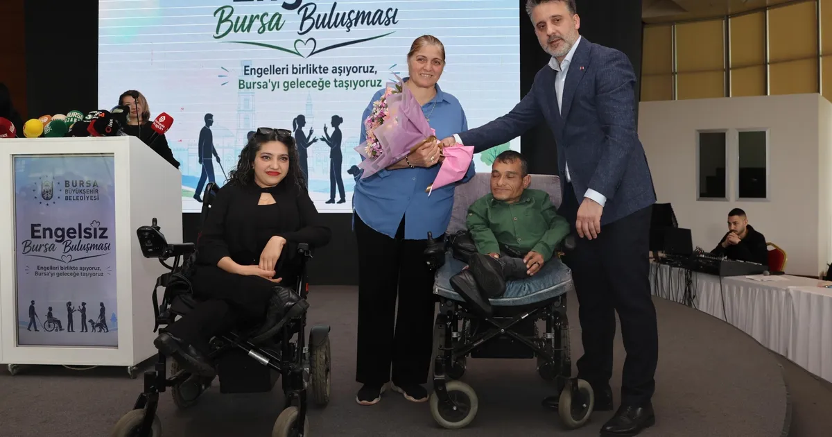 ‘Engelsiz Bursa Buluşması’nda gönüller bir oldu