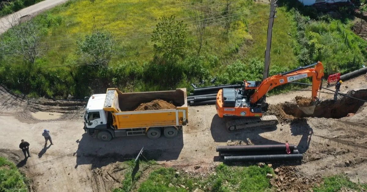 Ordu Fatsa’da altyapı yatırımları sürüyor