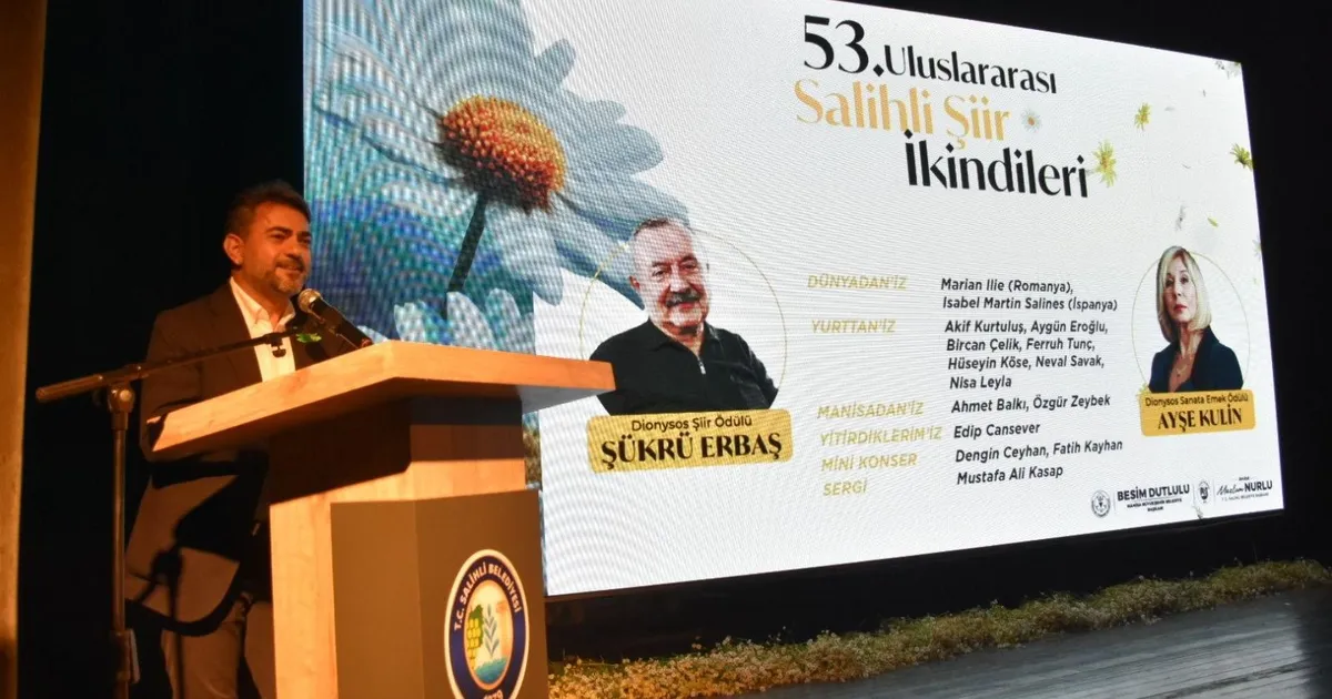 Uluslararası Şiir İkindileri ile Manisa’da sanat rüzgarı esti