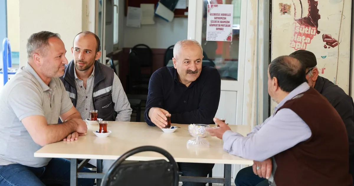 Gebze'de Başkan Büyükgöz Yağcılar sakinlerini dinledi