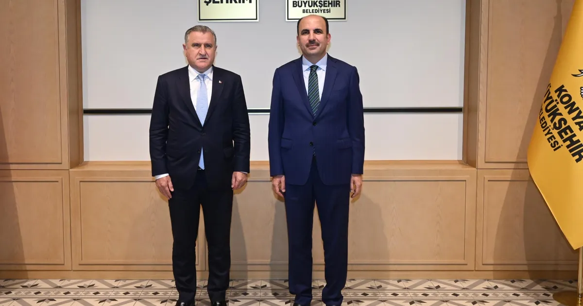 Bakan Bak ve Büyükgümüş, Başkan Altay’ı Konya’da ziyaret etti