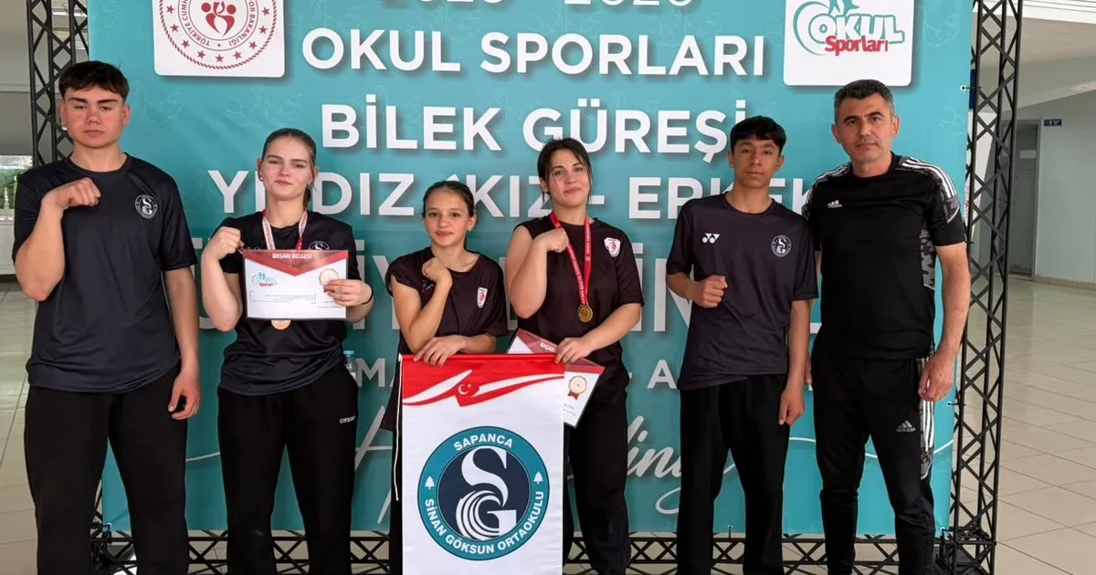 Sakarya Sapanca’dan Türkiye derecesi