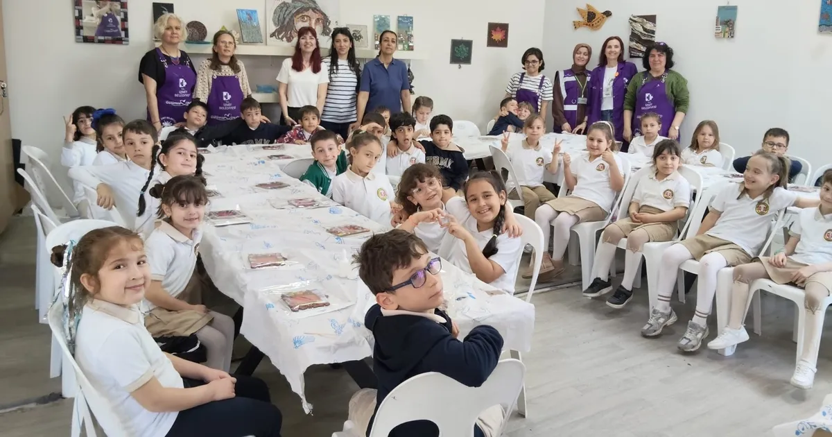 İZGİM’de minik öğrenciler öğrenerek, eğlendi