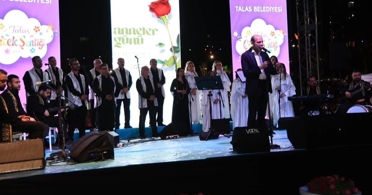Kayseri Talas'ta Çiçek Festivali'ne muhteşem final - Gündem Haberleri