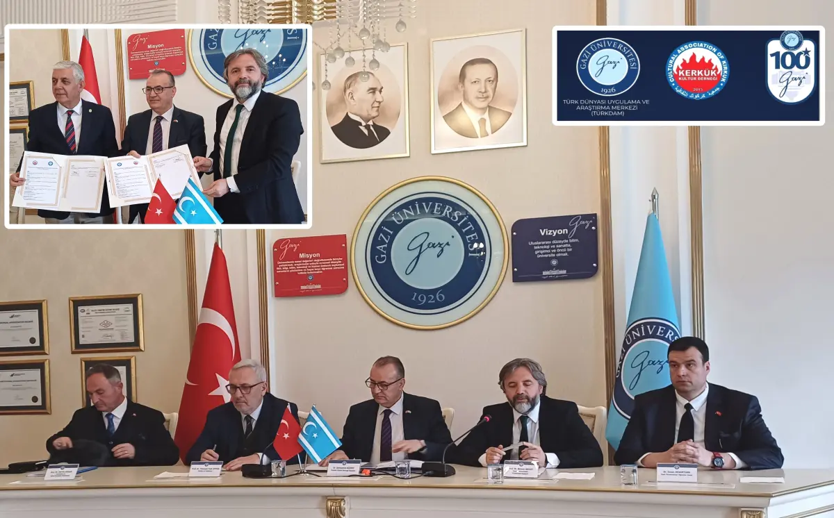 Gazi Üniversitesinde '100. Yılında Ankara Antlaşması Kerkük ve Musul'un Geleceği' toplantısı yapıldı