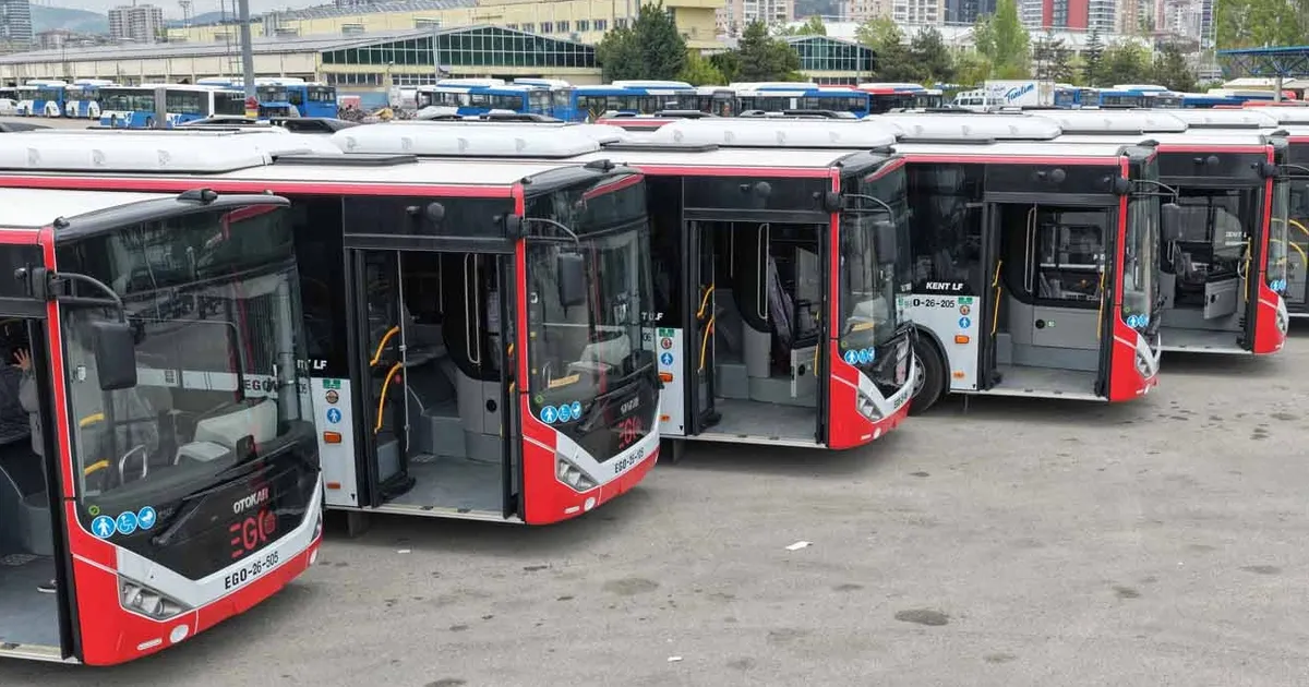 Ankara’da toplu taşıma filosu güçleniyor
