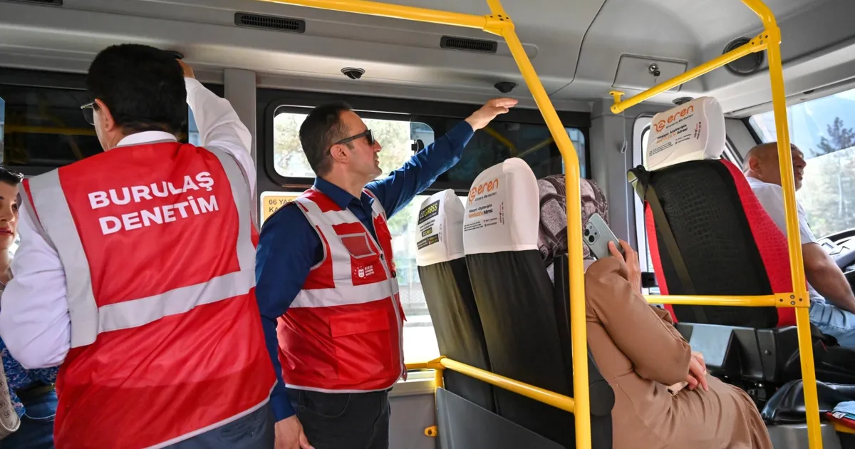 Bursa'da toplu taşıma araçlarında klima denetimi