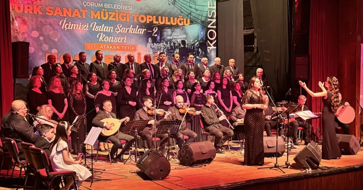 Çorum’da Türk Sanat Müziği gecesi