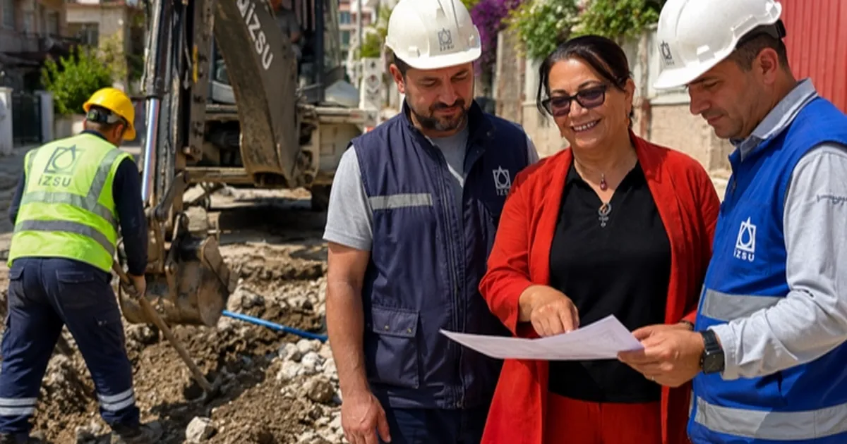 İzmir Devrim'de hizmet durmuyor