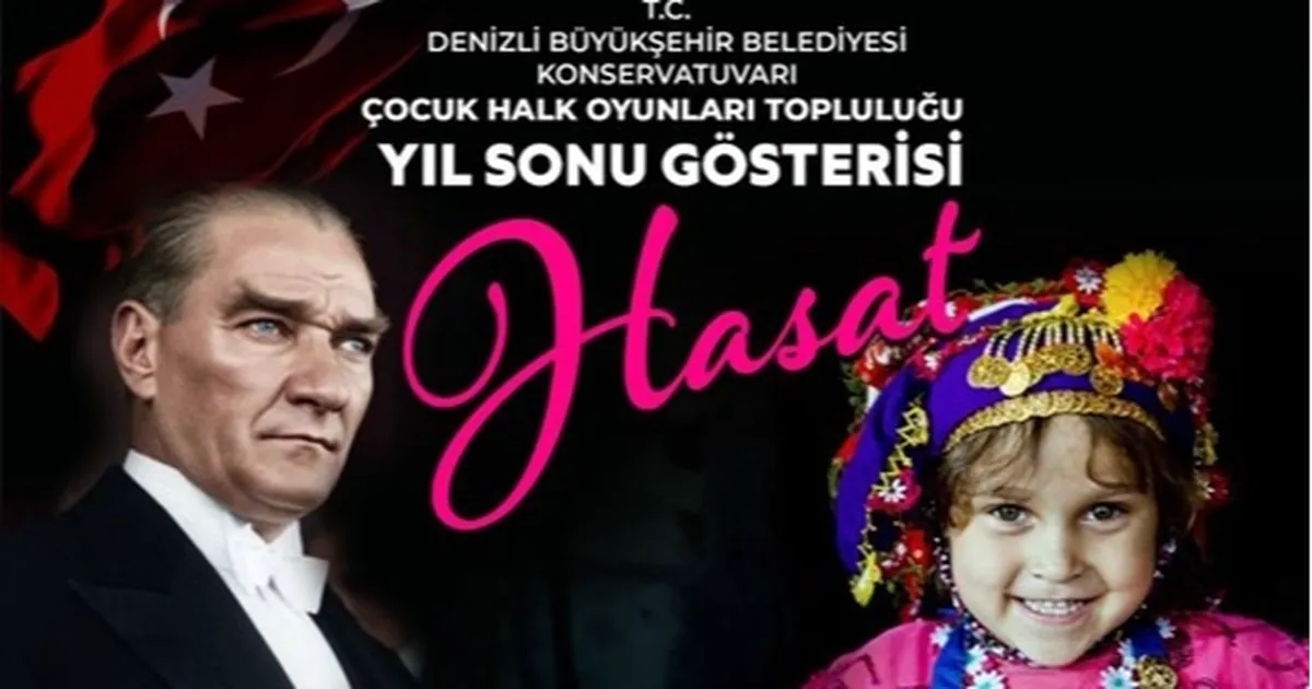 Denizli'de minik yıldızlar sahneye çıkıyor