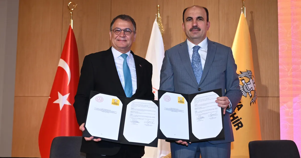 Konya’da özel eğitim öğrencilerine materyal desteği