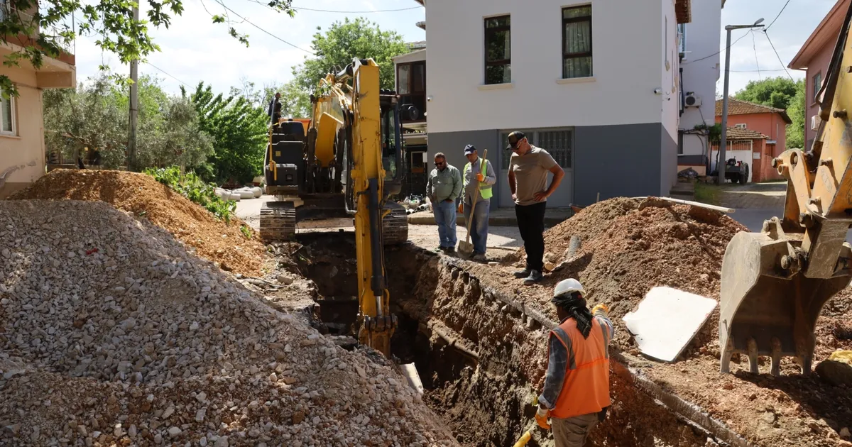Bursa Nilüfer’de altyapı güçleniyor