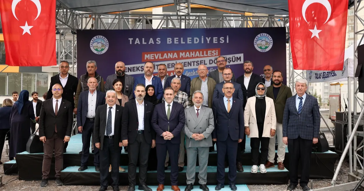 Kayseri Talas'ta yeni bir yaşam başladı