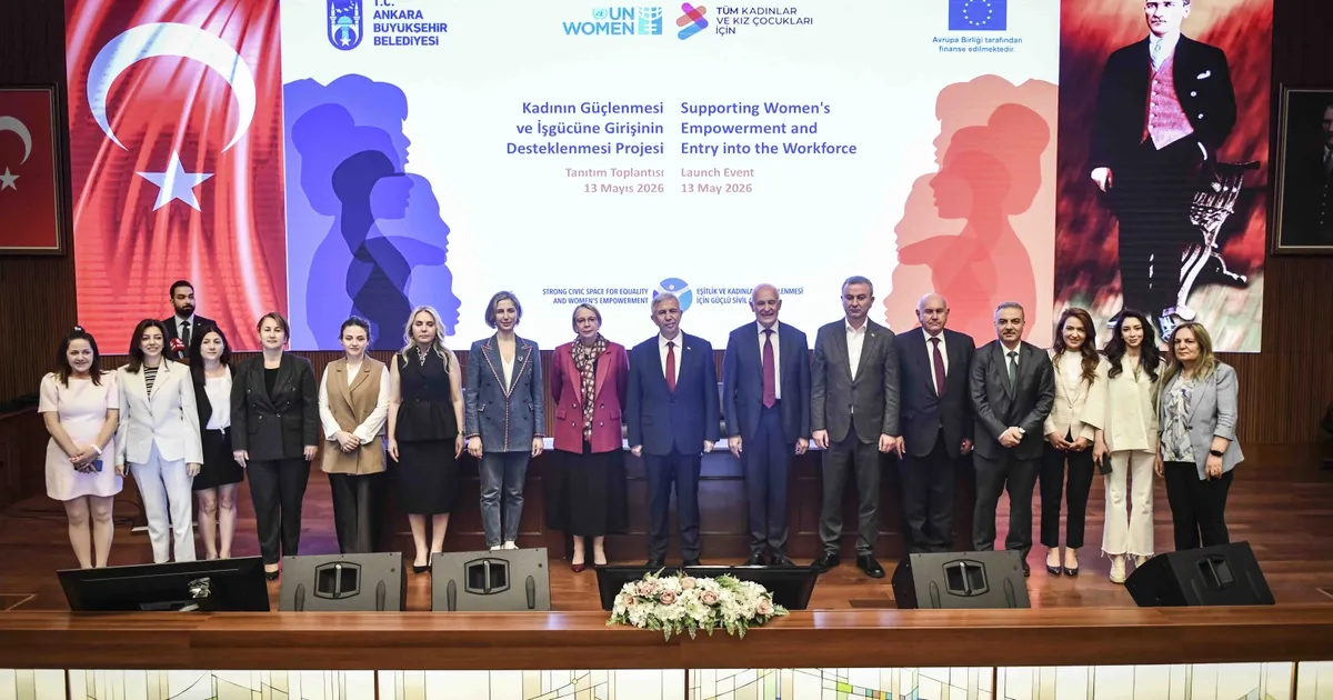 Ankara’da kadının güçlenmesi projesi tanıtıldı