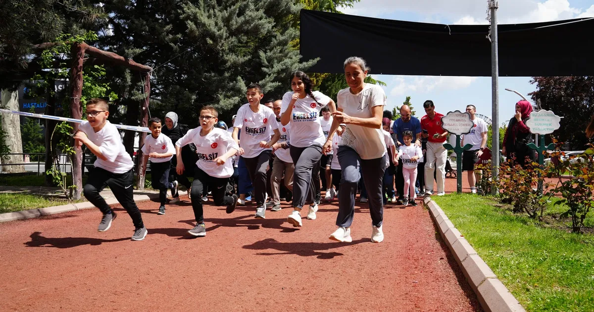 Ankara Keçiören’de engelsiz spor heyecanı