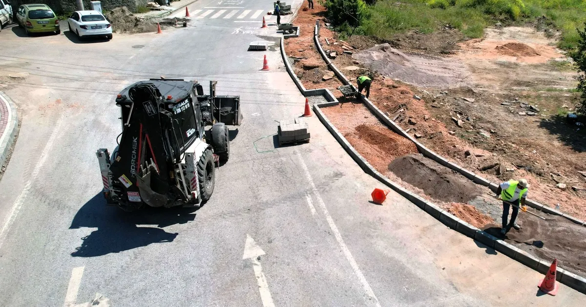 Kocaeli Başiskele’de trafik akışına yeni dokunuşlar