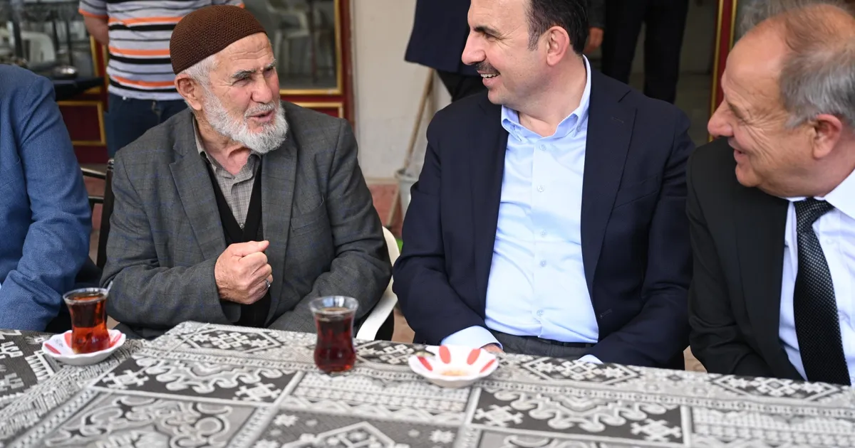 Konya'da Başkan Altay Sarayönü’nde vatandaşlarla buluştu