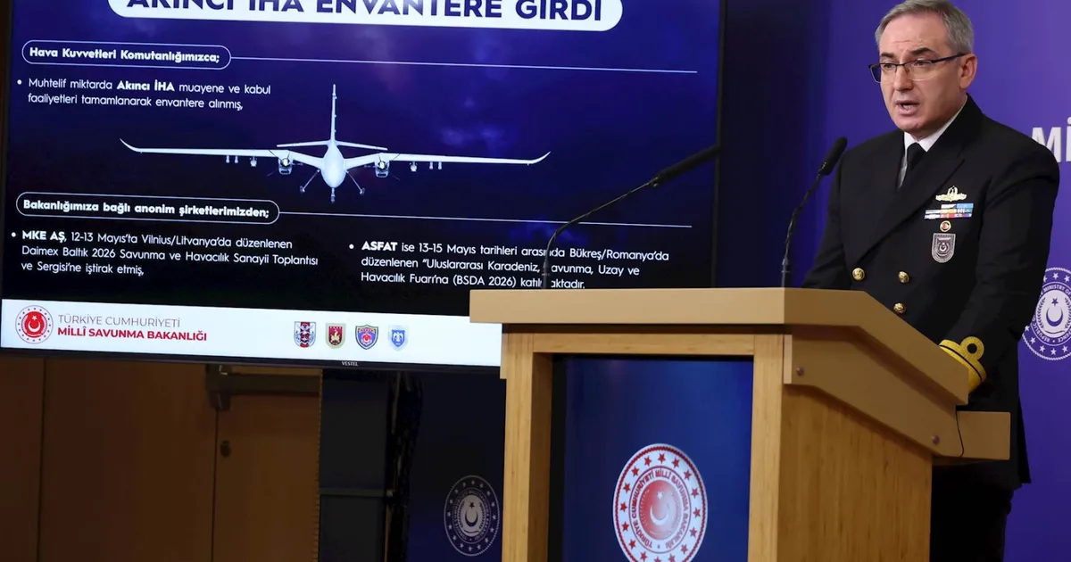 AKINCI İHA envantere girdi