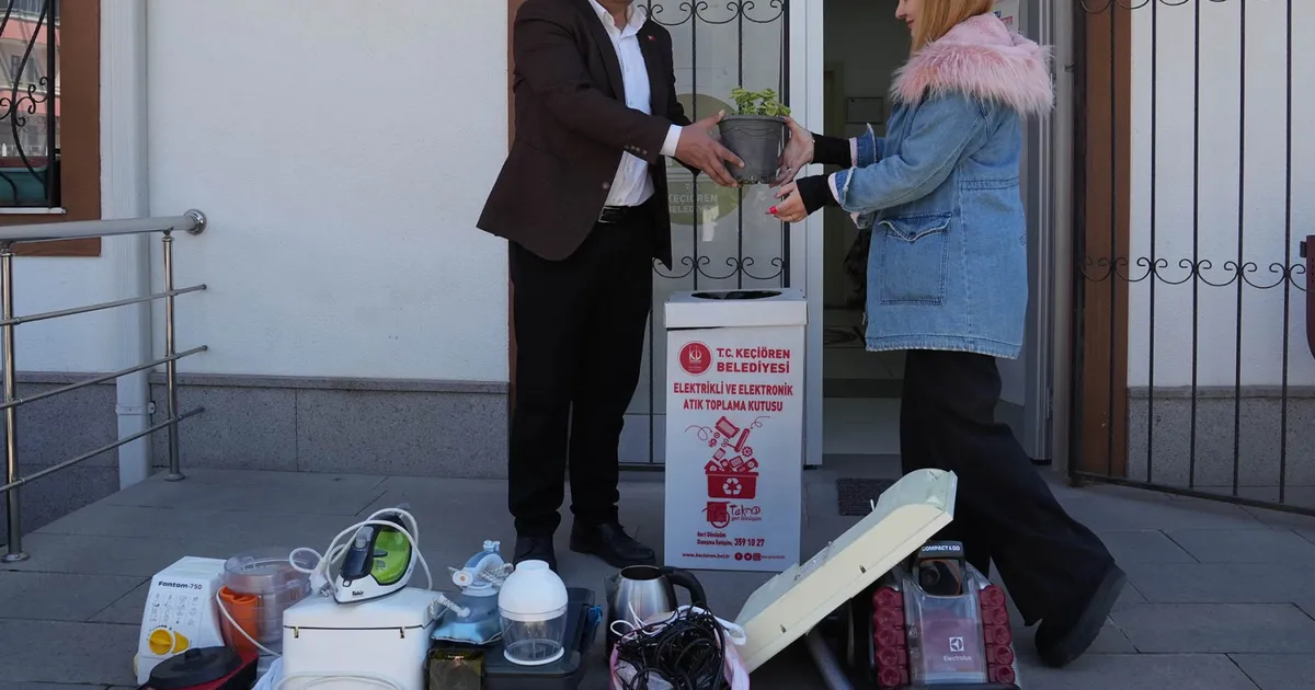 Ankara Keçiören’de elektronik atık kampanyasına yoğun ilgi - Gündem Haberleri