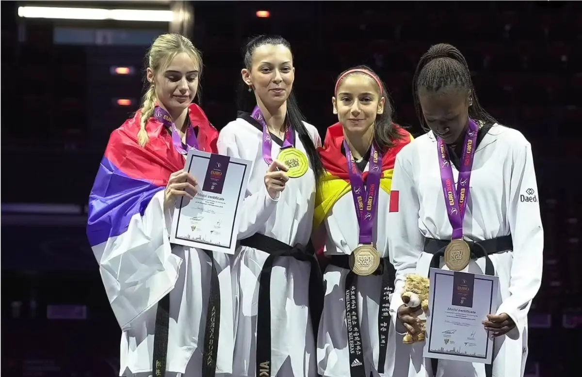 Türk tekvandosunun altın kızı Avrupa’yı fethetti - Spor Haberleri
