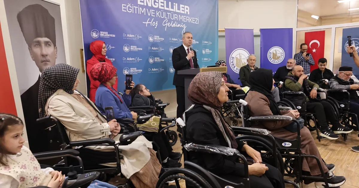 Sivas Belediyesi'nden engelsiz yaşama güçlü destek