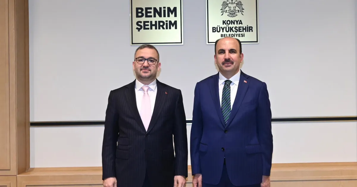 Merkez Bankası'ndan Konya Büyükşehir'e ziyaret