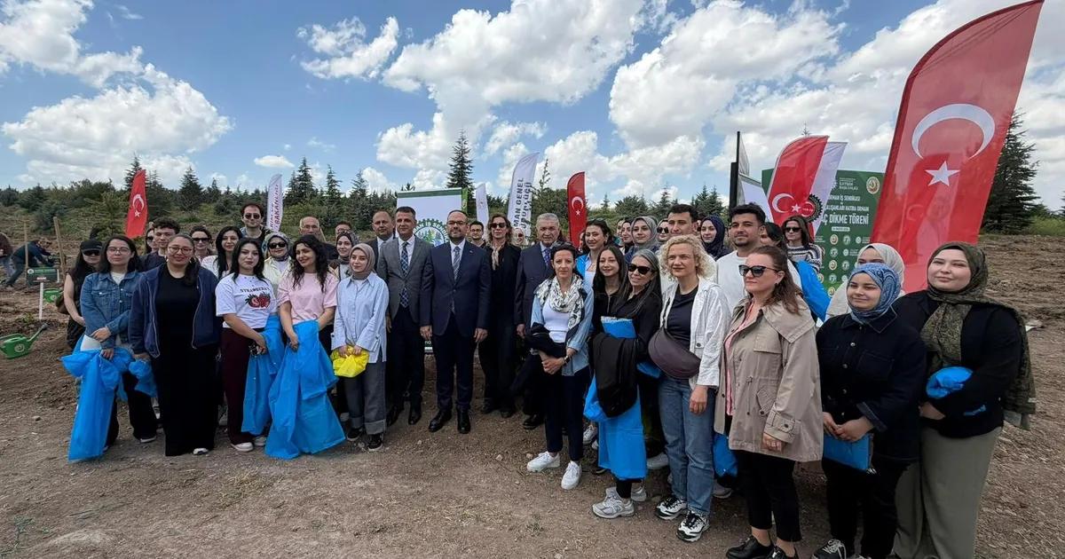 Ankara’da medya emekçileri hatıra ormanı oluşturuldu