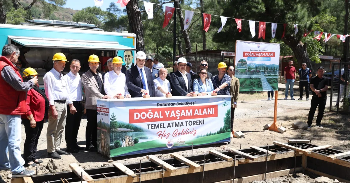 Muğla Dalaman’da Doğal Yaşam Alanı temeli atıldı