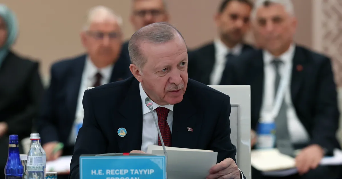 Cumhurbaşkanı Erdoğan’dan Türkistan Zirvesi'nde 'dijital birlik' vurgusu
