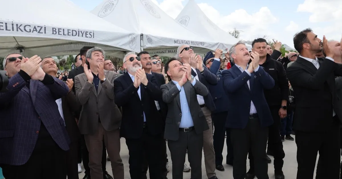 Kayseri Melikgazi'de 2'nci Havacılık Festivali coşkusu