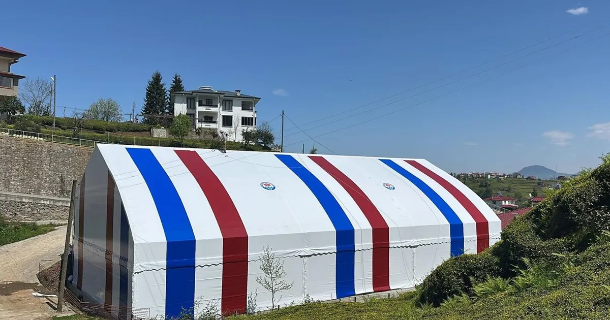 Trabzon’da ilçelere modern spor sahaları
