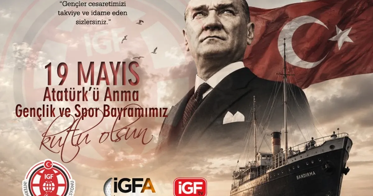 107 yıldır geleceğe ışık tutulan pusula... 19 Mayıs Atatürk'ü Anma Gençlik ve Spor Bayramımız kutlu olsun