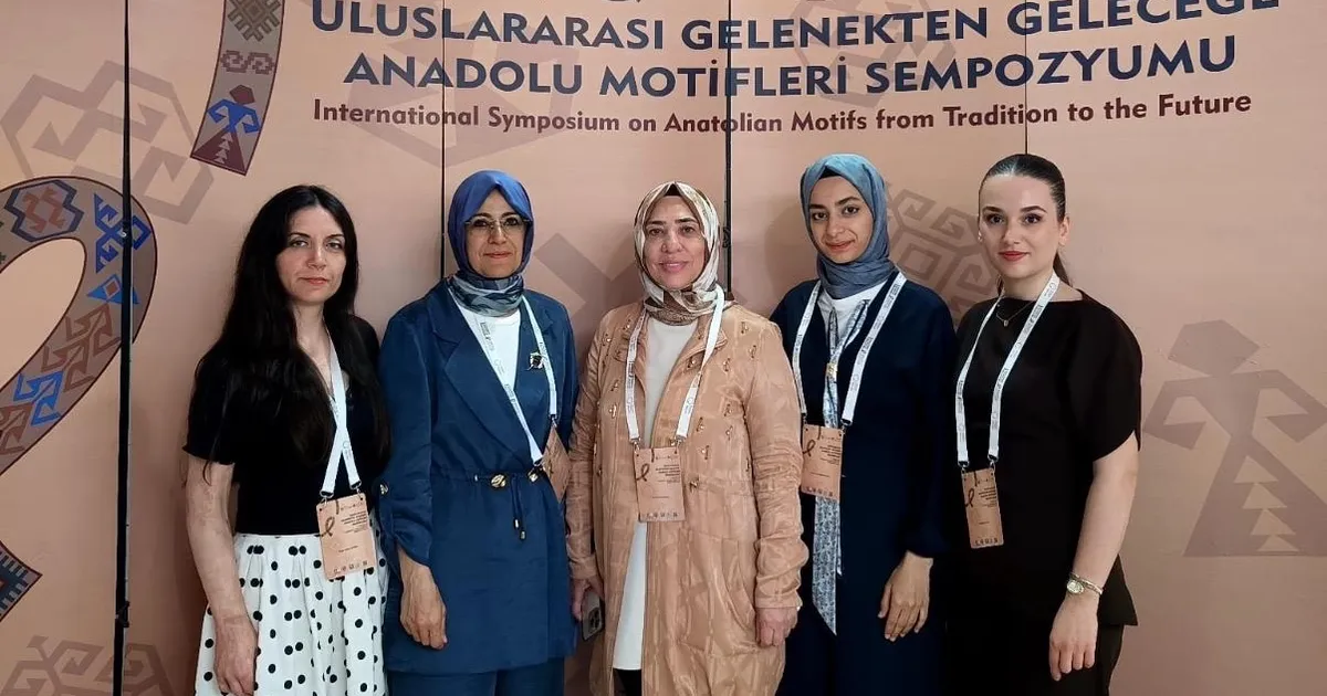 Bursa Olgunlaşma Enstitüsü, Uluslararası Anadolu Motifleri Sempozyumu’nda yerini aldı - Bursa Haberleri