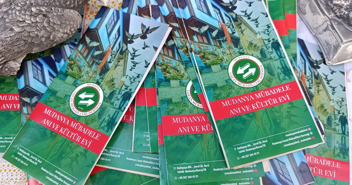 Mudanya’da mübadele mirası broşürle tanıtıldı - Gündem Haberleri