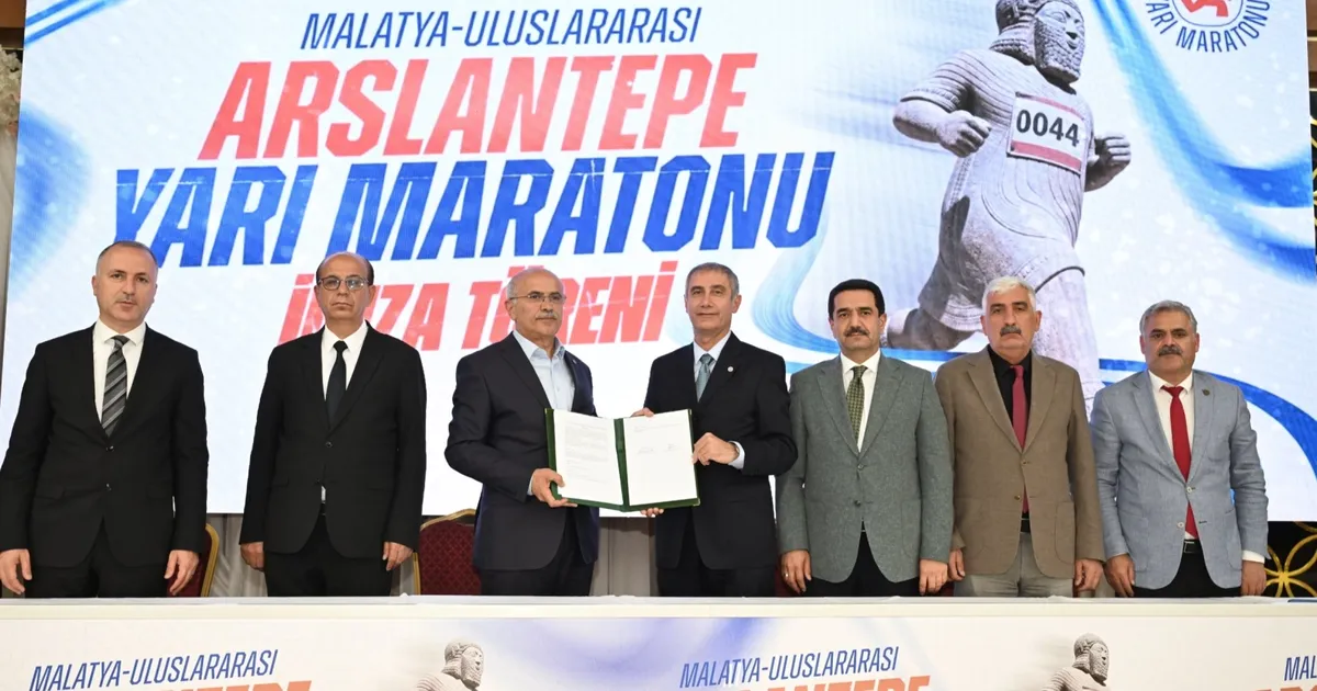 Malatya Arslantepe Yarı Maratonu’nun protokolü imzalandı