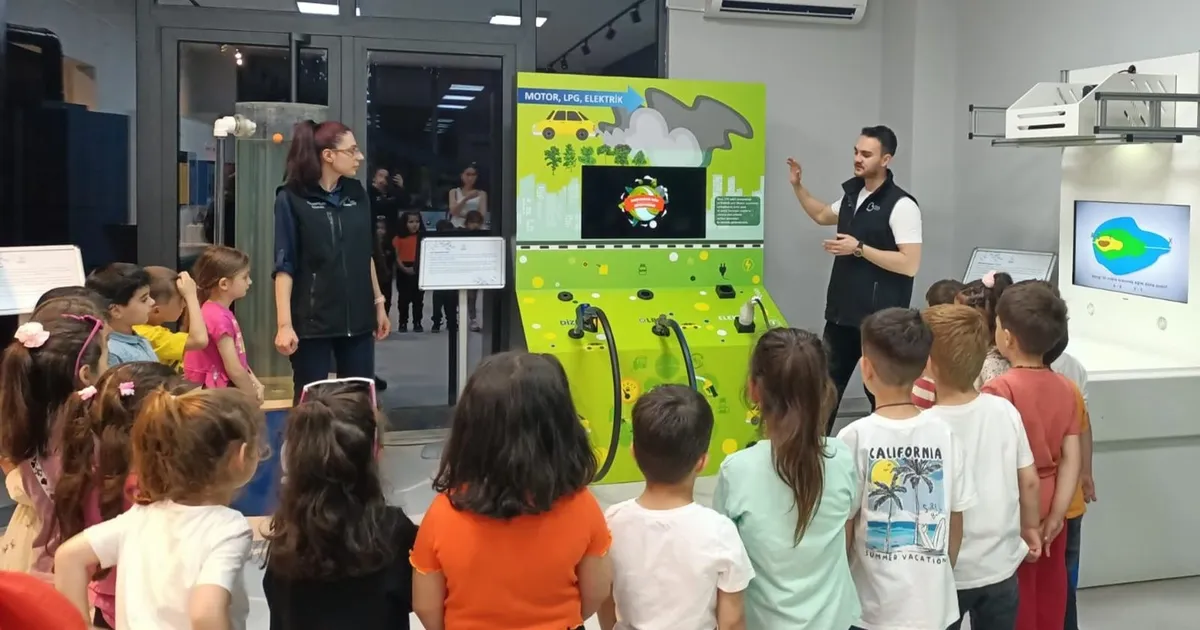 Balıkesir’de çocuklar bilim ve çevreyle buluştu