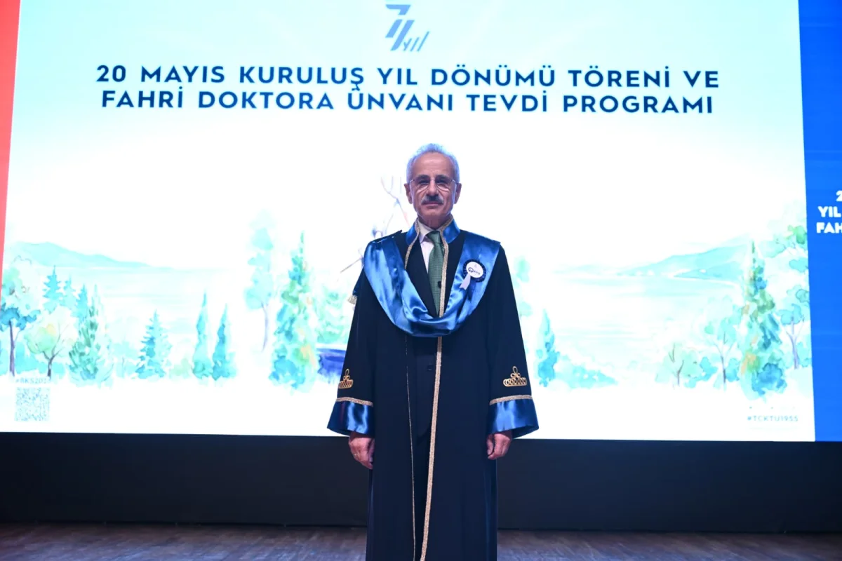 KTÜ'den Bakan Uraloğlu'na Fahri Doktora Ünvanı - Eğitim Haberleri