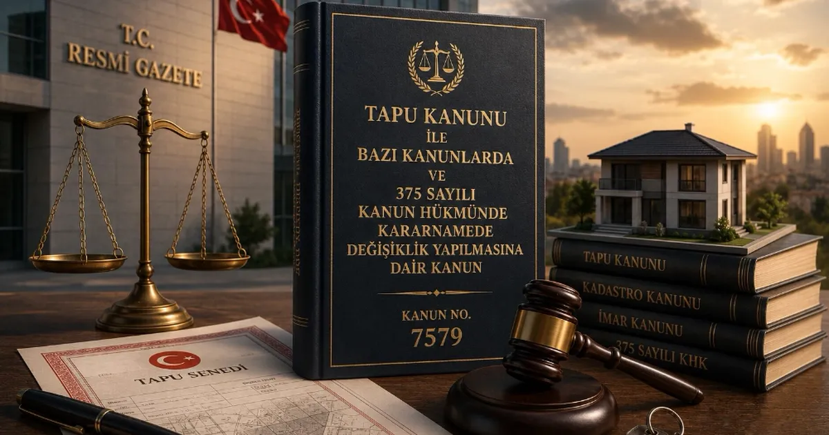 Tapu, imar ve konutta büyük değişim - Gündem Haberleri