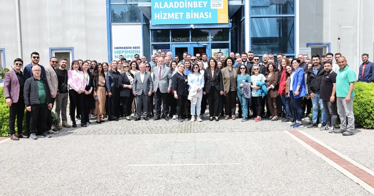 Bursa Nilüfer'de geleneksel bayramlaşma
