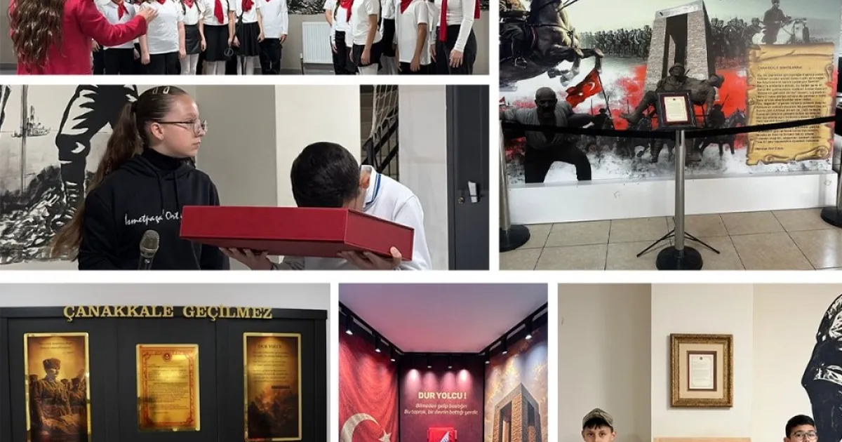 Çanakkale Şehitliği'nin al bayrakları geleceğe emanet