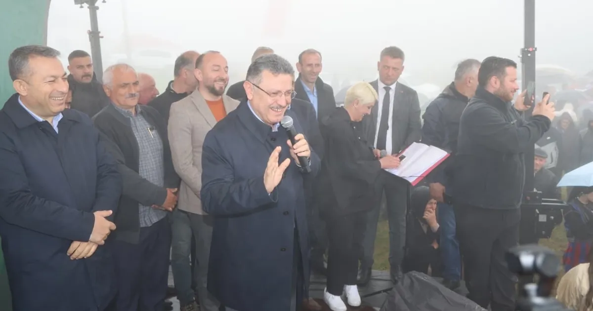 Trabzon Kavalık Yaylası’nda bahar şenliği ve yol müjdesi