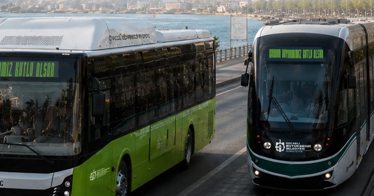 Kocaeli Büyükşehir’den bayramda ücretsiz ulaşım kolaylığı