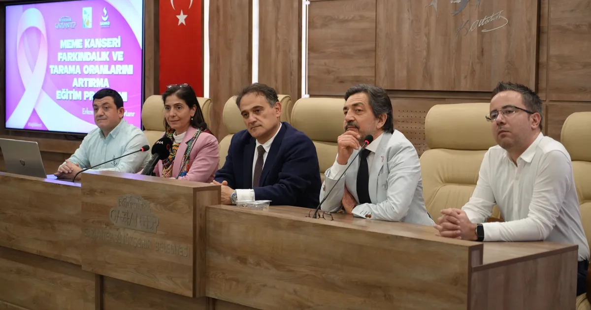 Gaziantep’te meme kanseri erken tanı eğitimi