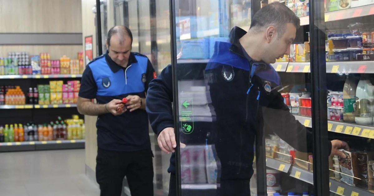 Giresun’da marketlerde zabıta denetimi